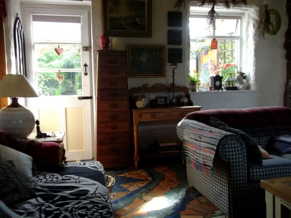 sitting room at Bealtaine Cottage